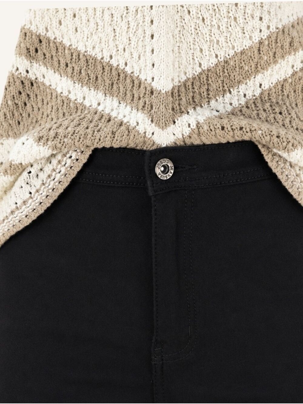 JC & JQ Black Bell Bottom Flare Pants Small Boho Western Festival NWT - Picture 6 of 12